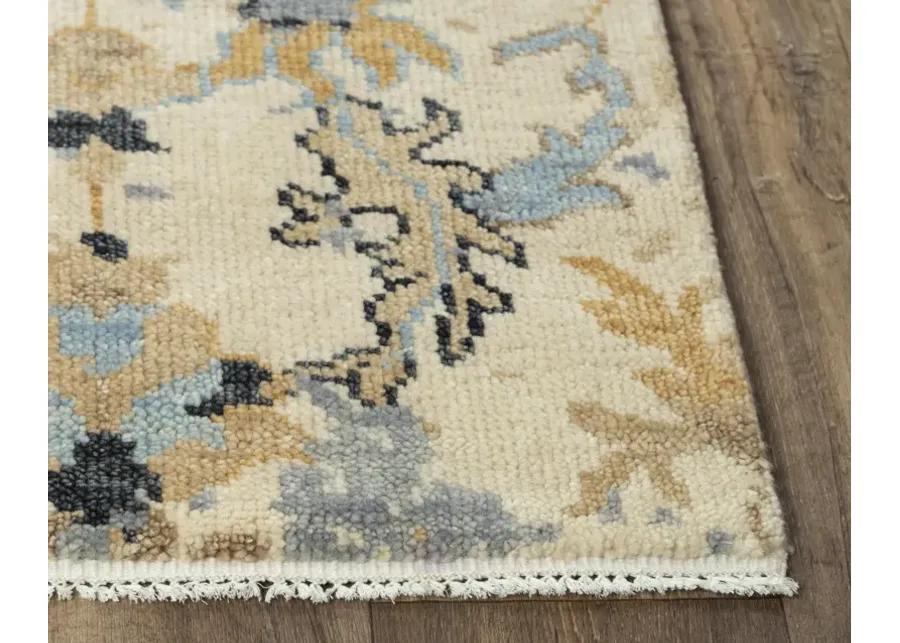 Belmont Beige  Hand Spun Wool 2' x 3'  Rectangle Rug