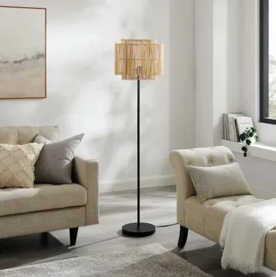 Nourish Bamboo Floor Lamp