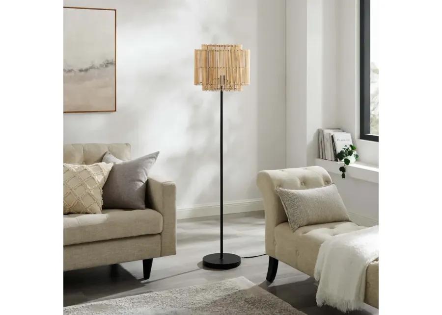 Nourish Bamboo Floor Lamp