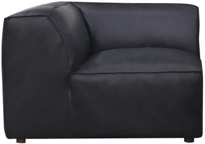 FORM CORNER CHAIR VANTAGE BLACK LEATHER