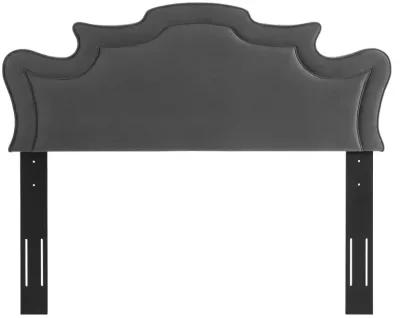 Evangeline Performance Velvet Twin Headboard