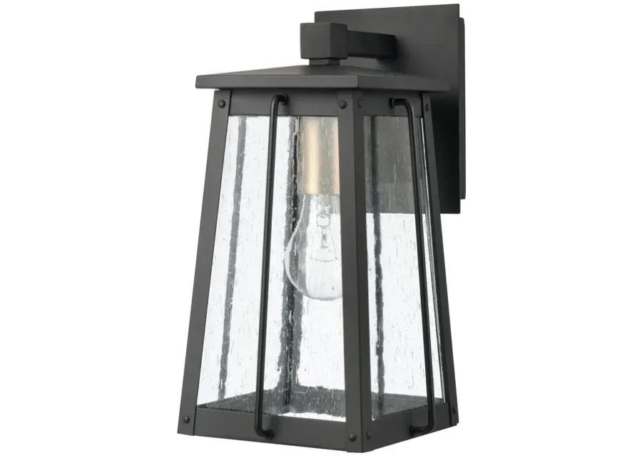 Kirkdale 13" High 1-Light Outdoor Sconce - Matte Black