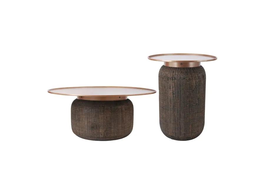 Atalia Bronze Recycled Coffee Table