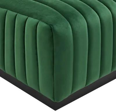 Conjure Channel Tufted Performance Velvet 4-Piece Sectional