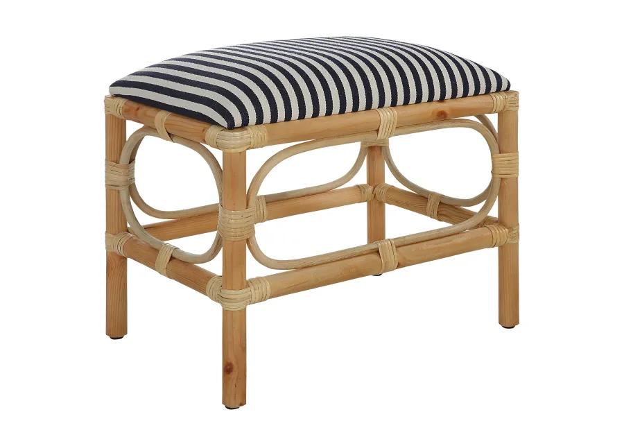 Laguna Small Striped Bench