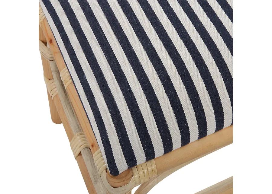 Laguna Small Striped Bench