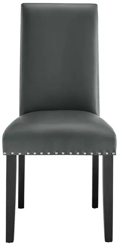 Parcel Dining Faux Leather Side Chair