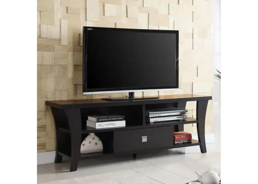 Anita 1-drawer TV Console Cappuccino