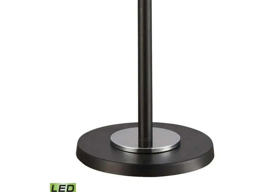 Uprising 72'' High 3-Light Floor Lamp - Black - Includes LED Bulbs