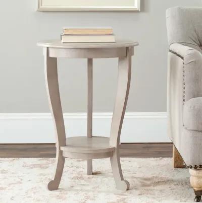 MARY PEDESTAL SIDE TABLE