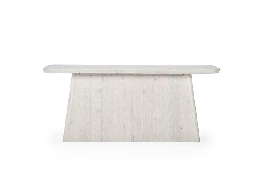 Orlando Console Table in Whitewash 