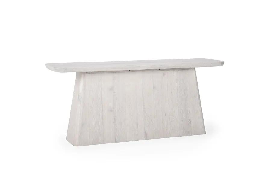 Orlando Console Table in Whitewash 