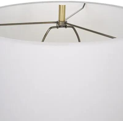 Ruse Whitewashed Table Lamp