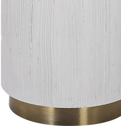 Ruse Whitewashed Table Lamp