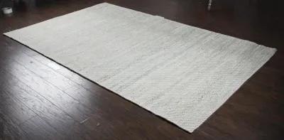 Ellington Gray Stripe  Jute / Wool  2'6" x 8' Runner Rug