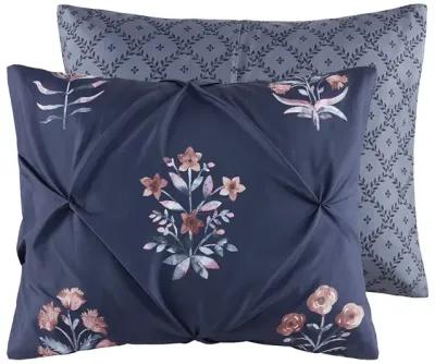 3 Piece Pintuck Duvet Cover Set