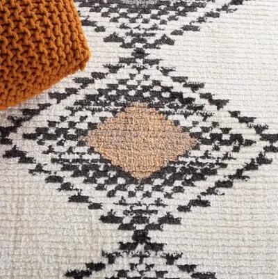 MOROCCAN TASSEL Small Rectangle Power Loomed 4'-5" x 6'-5" Rug