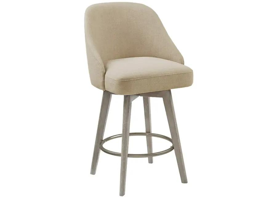 Madison Park Counter Stool with Swivel Seat