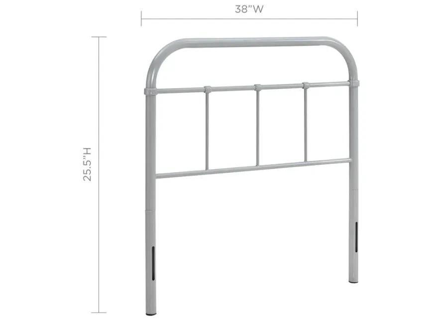 Serena Twin Steel Headboard