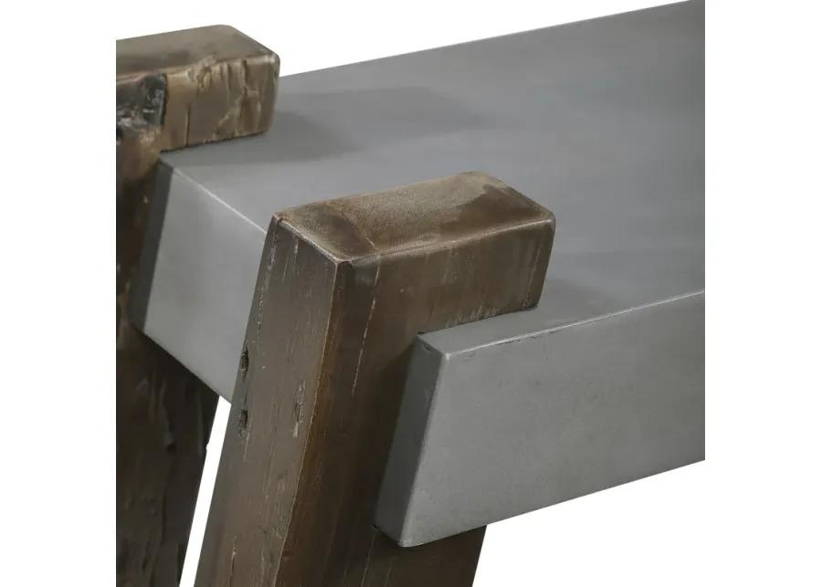 Lavin Industrial Concrete Bench