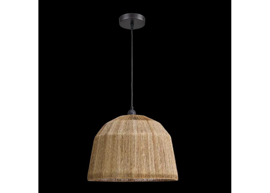 Reaver 16" Wide 1-Light Pendant - Natural