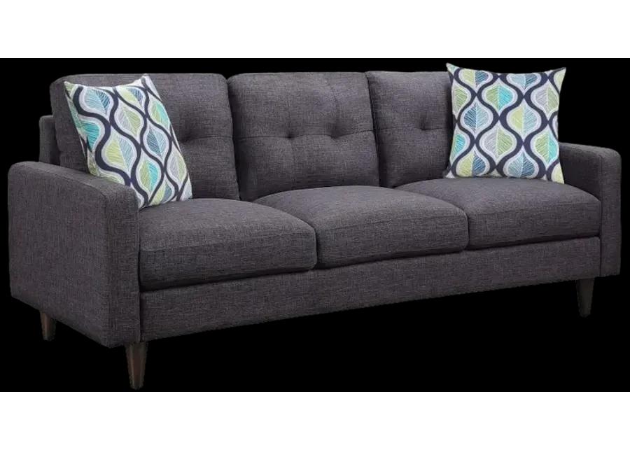 Watsonville Tufted Back Sofa Grey