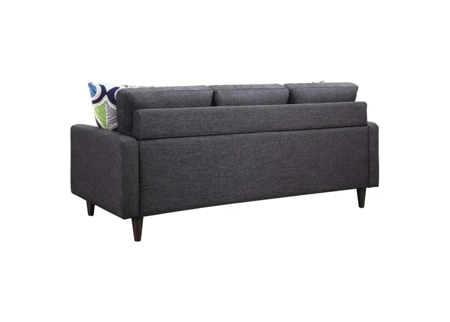 Watsonville Tufted Back Sofa Grey