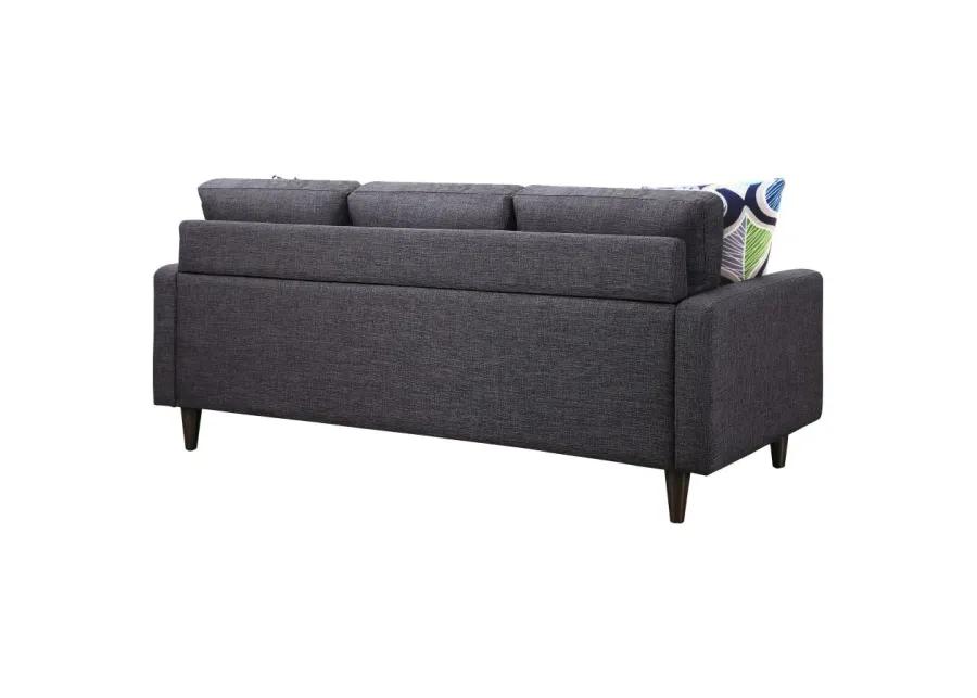 Watsonville Tufted Back Sofa Grey