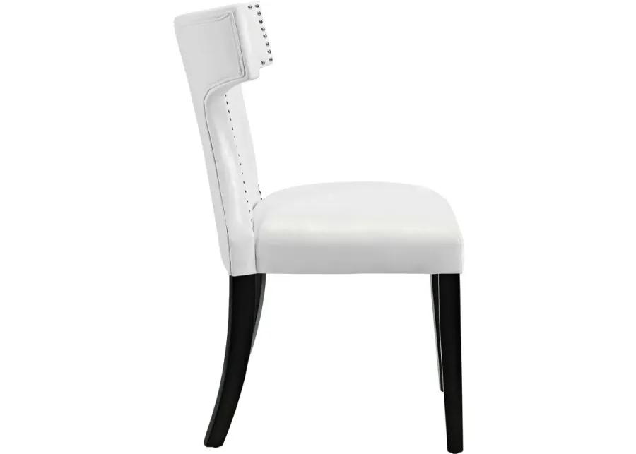 Curve Vinyl Dining Chair