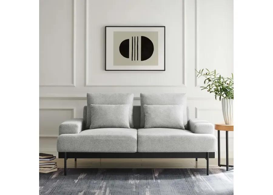 Proximity Upholstered Fabric Loveseat