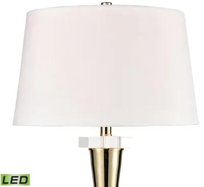 Brandt 32'' High 1-Light Table Lamp - Gold - Includes LED Bulb