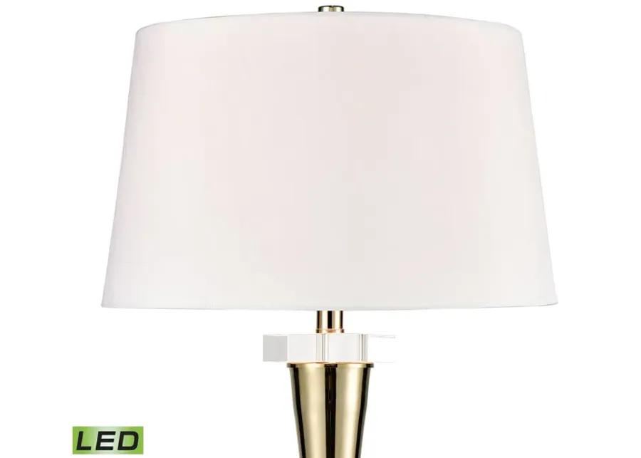 Brandt 32'' High 1-Light Table Lamp - Gold - Includes LED Bulb