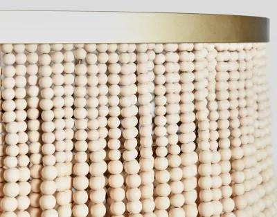 Brittany Natural Beaded Chandelier