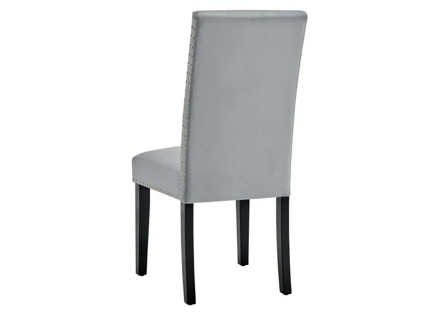 Parcel Performance Velvet Dining Side Chairs - Set of 2