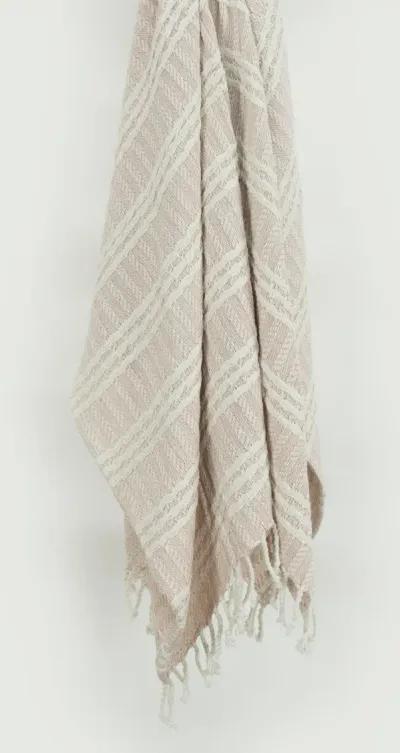 Stripe Blush Throw