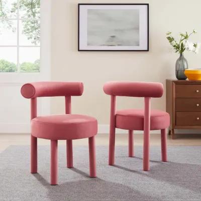 Toulouse Performance Velvet Dining Chair - Set of 2