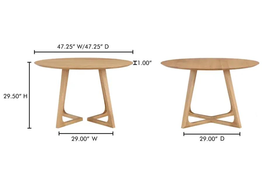 GODENZA DINING TABLE ROUND