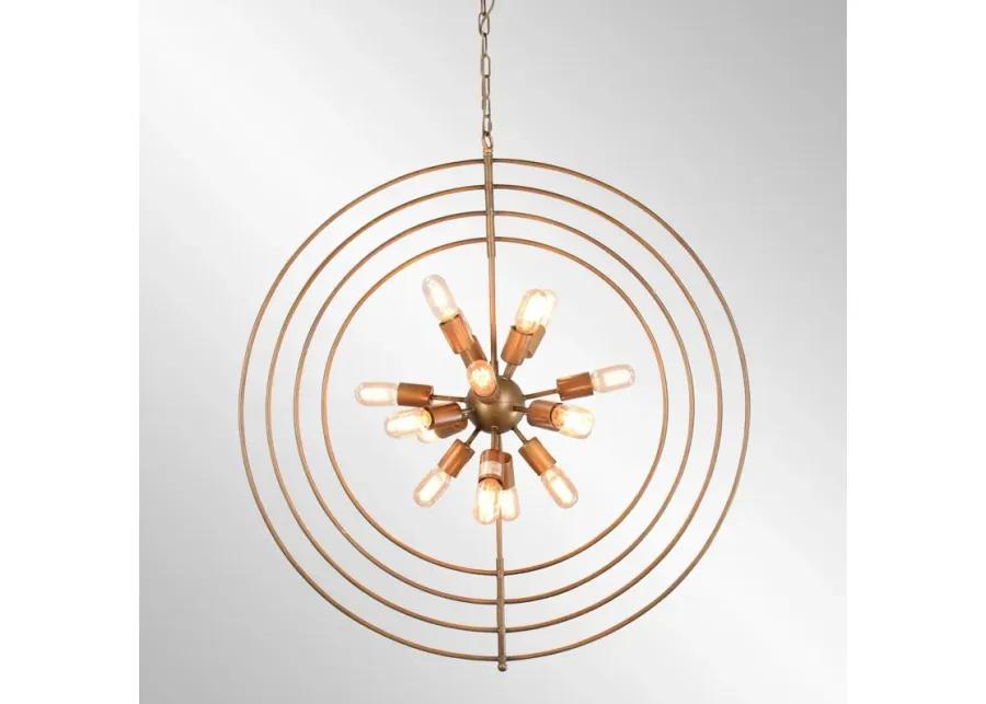 Cosmos Iron Chandelier Large