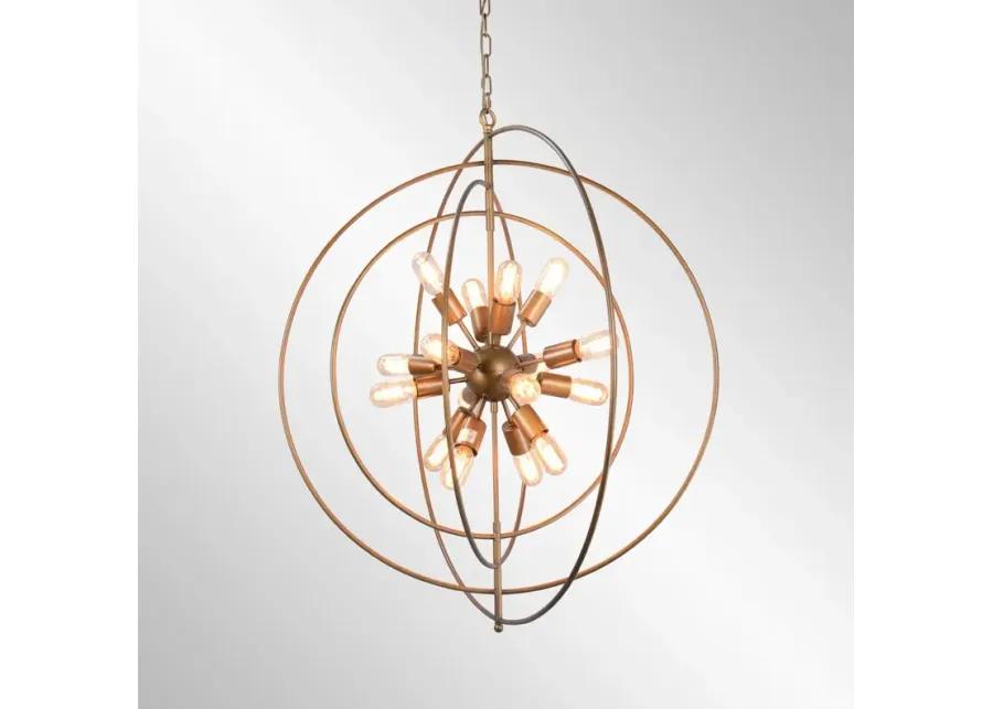 Cosmos Iron Chandelier Large