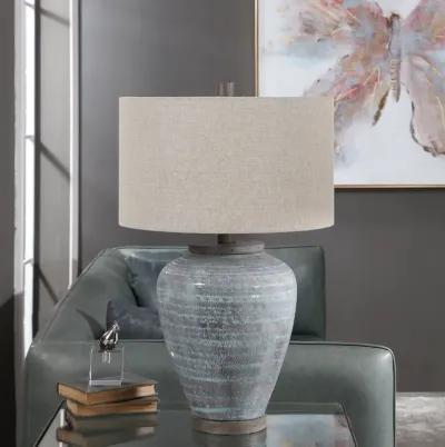 Pelia Light Aqua Table Lamp