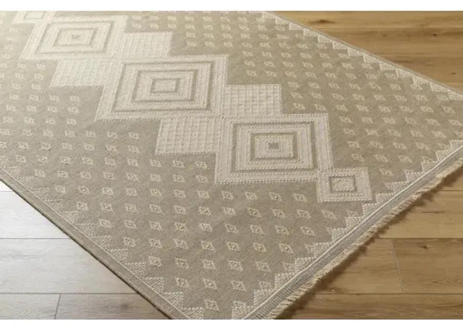 Mystery MYS-2305 2'7" x 5' Machine Woven Rug