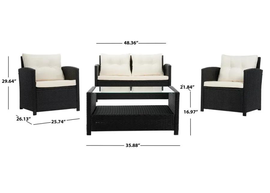 VELLOR 4PC LIVING SET