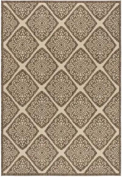 BEACH HOUSE Collection BHS132C-8 Cream / Beige 8' X 10'