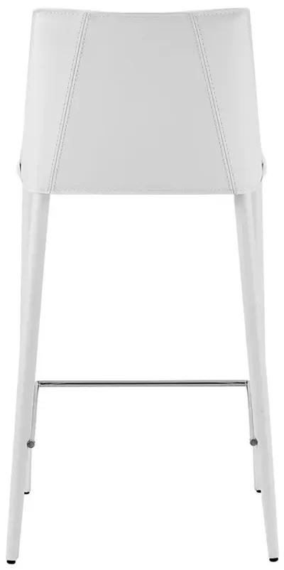 Kalle Counter Stool in White - Set of 1