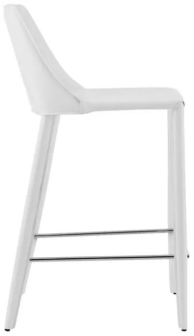 Kalle Counter Stool in White - Set of 1