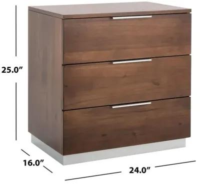 Brylin 3 Drawer Nightstand