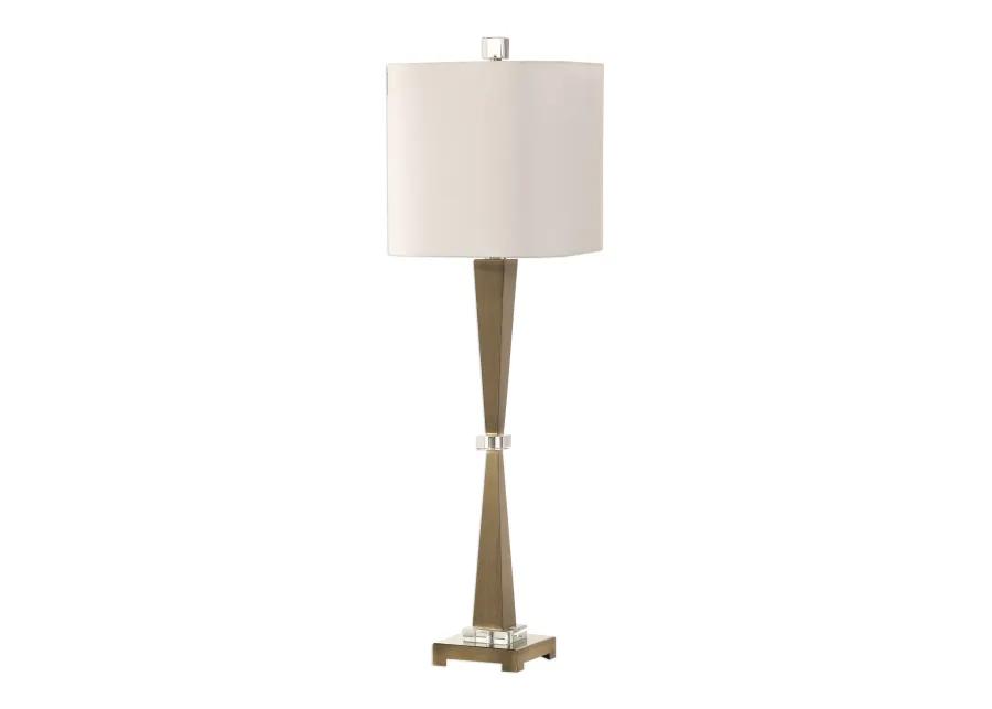 Niccolai Antiqued Nickel Lamp