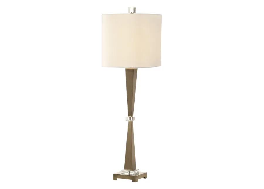 Niccolai Antiqued Nickel Lamp