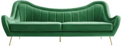 Cheshire Channel Tufted Performance Velvet Sofa