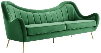 Cheshire Channel Tufted Performance Velvet Sofa